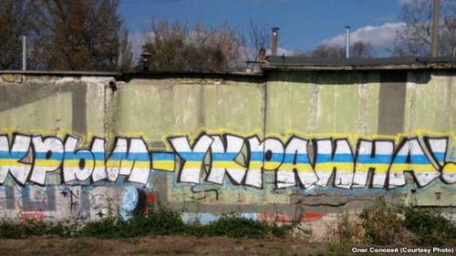 Крым, март 2015-го: Дайте хоть умереть в Украине! ВИДЕО