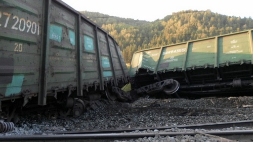 В Луганской области подорвался грузовой поезд с углем для Украины. ВИДЕО