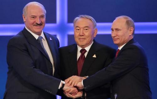 Путин, Лукашенко и Назарбаев сошлись в Астане