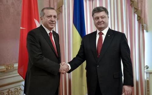Порошенко проводит встречу с Президентом Турции Эрдоганом
