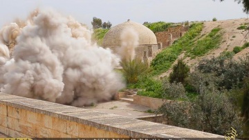 Боевики «Исламского государства» уничтожили древний христианский монастырь. ФОТО
