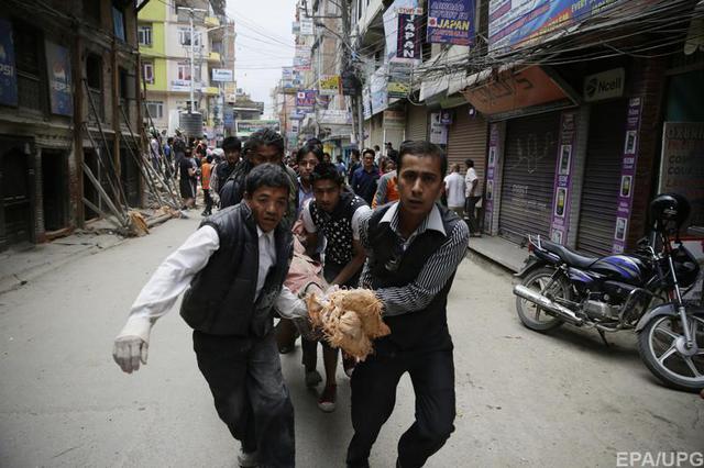 На долю Непала выпало еще одно мощное землетрясение