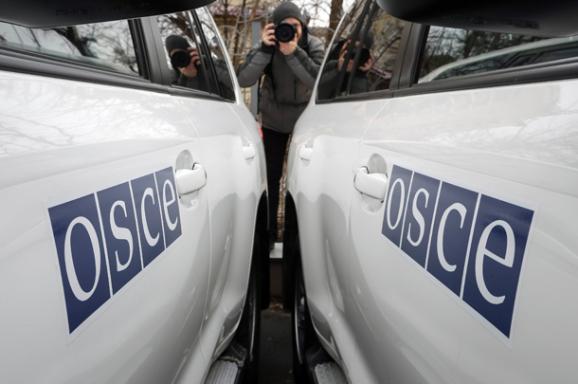 ОБСЕ зафиксировала снаряды, летящие со стороны Донецка