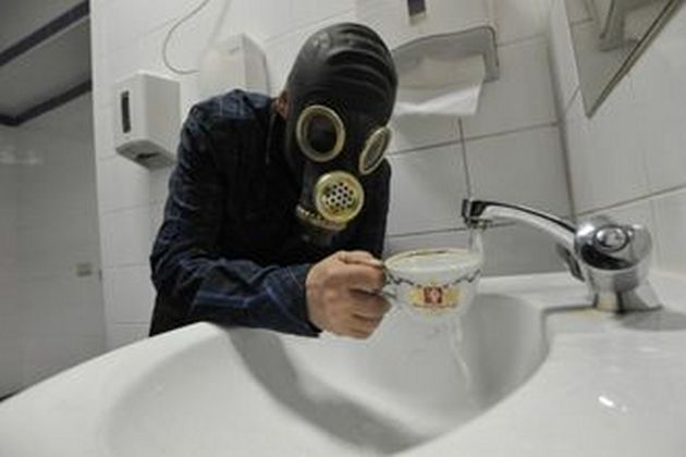 В Киеве из кранов потечет соленая вода 