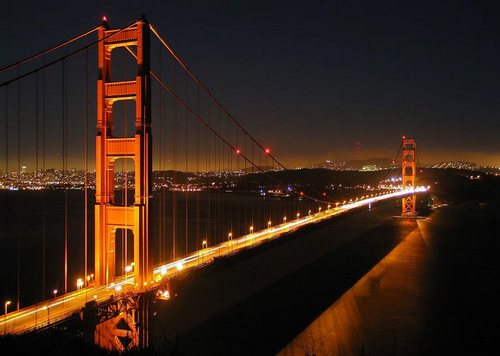 Самый известный в мире мост в самом необычном ракурсе. ФОТО