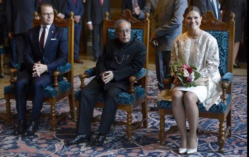 Визит в Швецию запомнится президенту Индии королевским ДТП