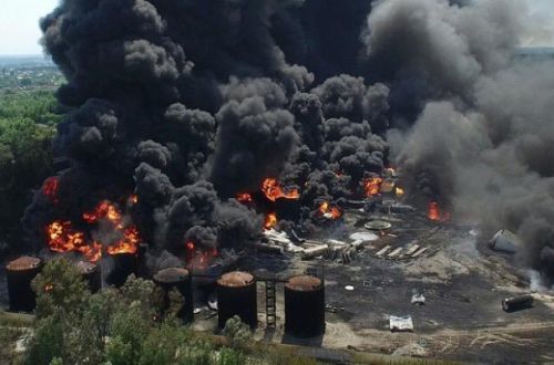Пожар на нефтебазе: Причины и виновные