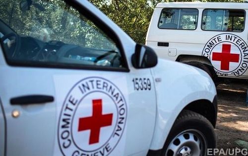 Боевики  обстреляли колонну «Красного креста» на Донбассе