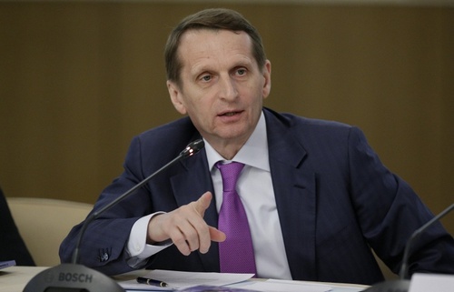 Нарышкин заявил, что глава ПА ОБСЕ умоляет Россию участвовать в сессии