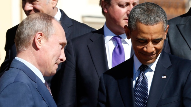 Путин отправил Обаме праздничную телеграмму