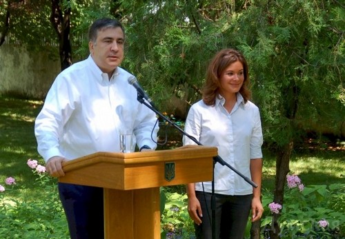 Вопрос, с кем воюет Украина, загнал в тупик нового заместителя Саакашвили. ВИДЕО