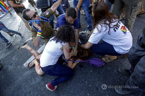 В Иерусалиме совершено нападение - подрезали подростков-геев. ФОТО