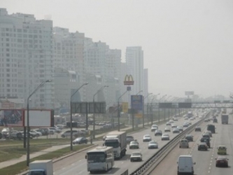 Катастрофическое загрязнение воздуха в Киеве: застройки, автомобили и пожары