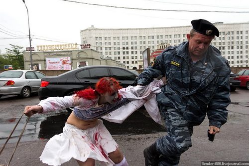 В Красноярске запретили зомби-парад: опасаются за «тонкую душевную организацию» пенсионеров