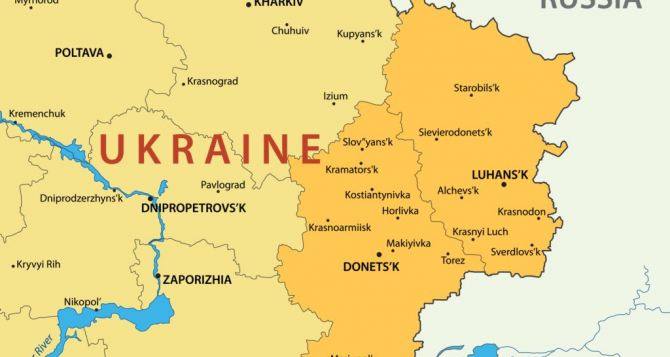 Как выглядит будущее Украины на картах «мирового правительства»