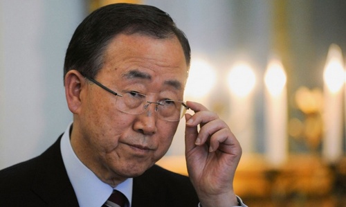 Генсек ООН обеспокоен столкновениями у здания Рады