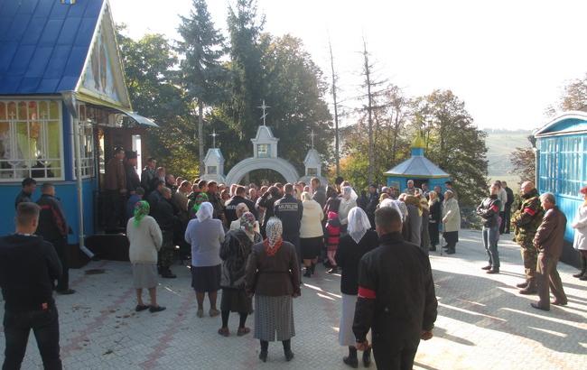 В конфликте вокруг церкви на Тернопольщине были задействованы бойцы батальона МВД «Тернополь» и «Правого сектора»