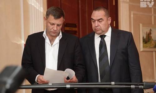 Захарченко и Плотницкий подписали соглашение об отводе вооружений 