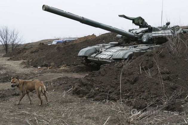 Противник стягивает танки на Артемовском направлении