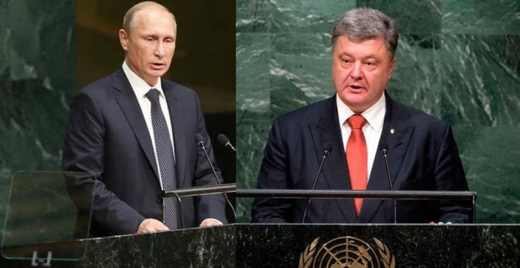 Наделали немало шума: О чем говорили Порошенко и Путин в ООН
