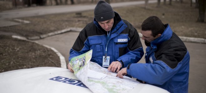 ОБСЕ больше не наблюдает за отводом вооружения на Луганщине