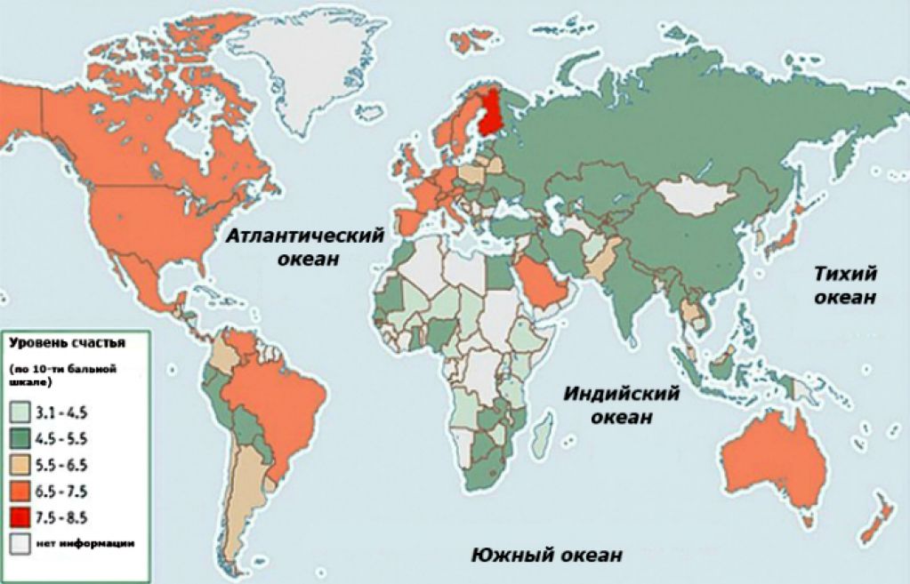 20 занимательных карт, которые не показывают в школе. ФОТО