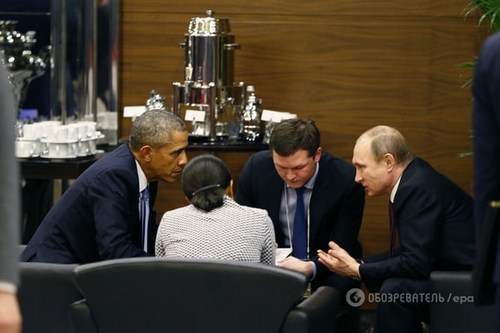 Обама попросил Путина о помощи