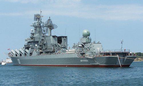 РФ усиливает контингент в Сирии крейсером «Москва»