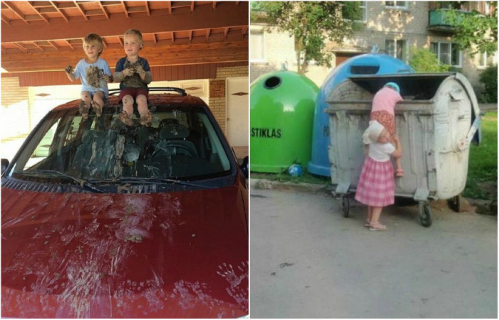 Что случается, когда детишки остаются без присмотра. ФОТО