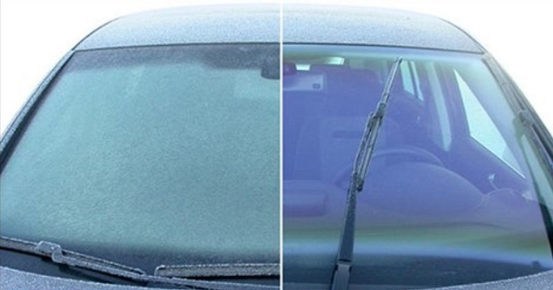 Как быстро разморозить стекла автомобиля