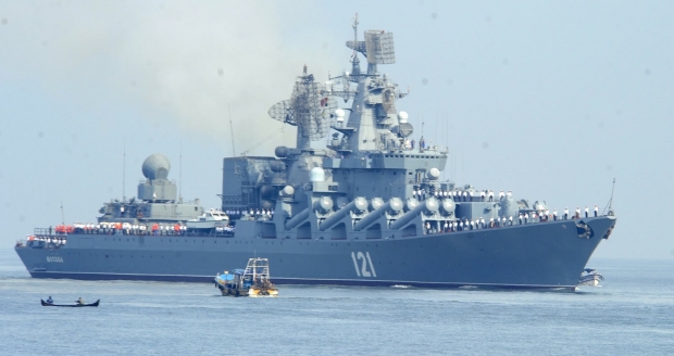 За крейсером «Москва» у берегов Сирии «присматривают» как минимум две турецкие подлодки