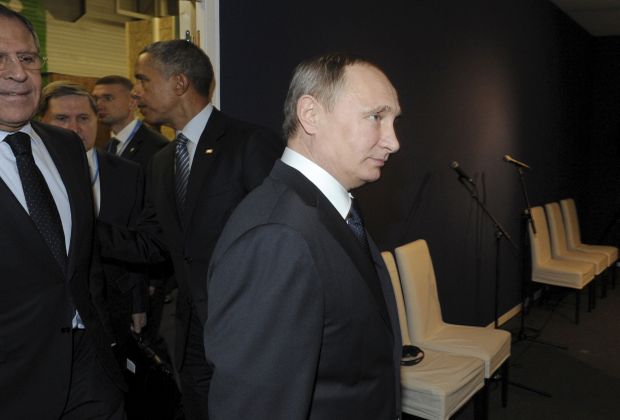 Стало известно, о чем говорили Обама и Путин за закрытыми дверями в Париже