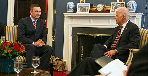 Кличко похвастался вице-президенту США, как перекрыл коррупционные схемы