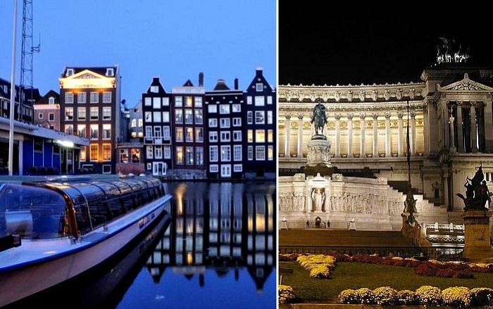 Самые красивые города Европы, которые стоит увидеть ночью. ФОТО