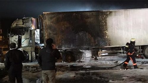 СМИ: В Турции взорвался грузовик с украинскими номерами 