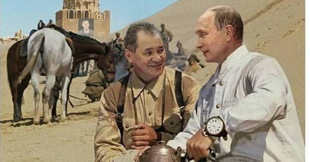 Календарь с Путиным под белым солнцем пустыни взорвал Интернет. ФОТО