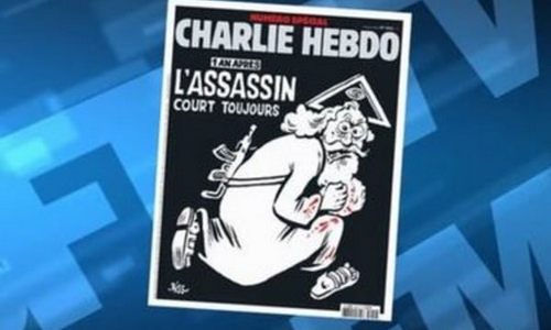 Кровавая годовщина: Charlie Hebdo выпустил новую скандальную обложку