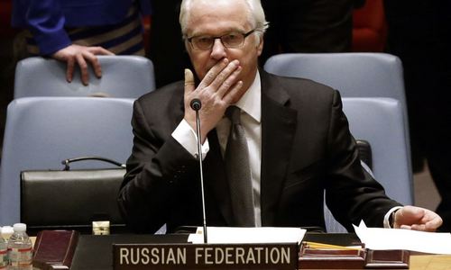 У Чуркина получилось плюнуть в лицо всему Совбезу ООН