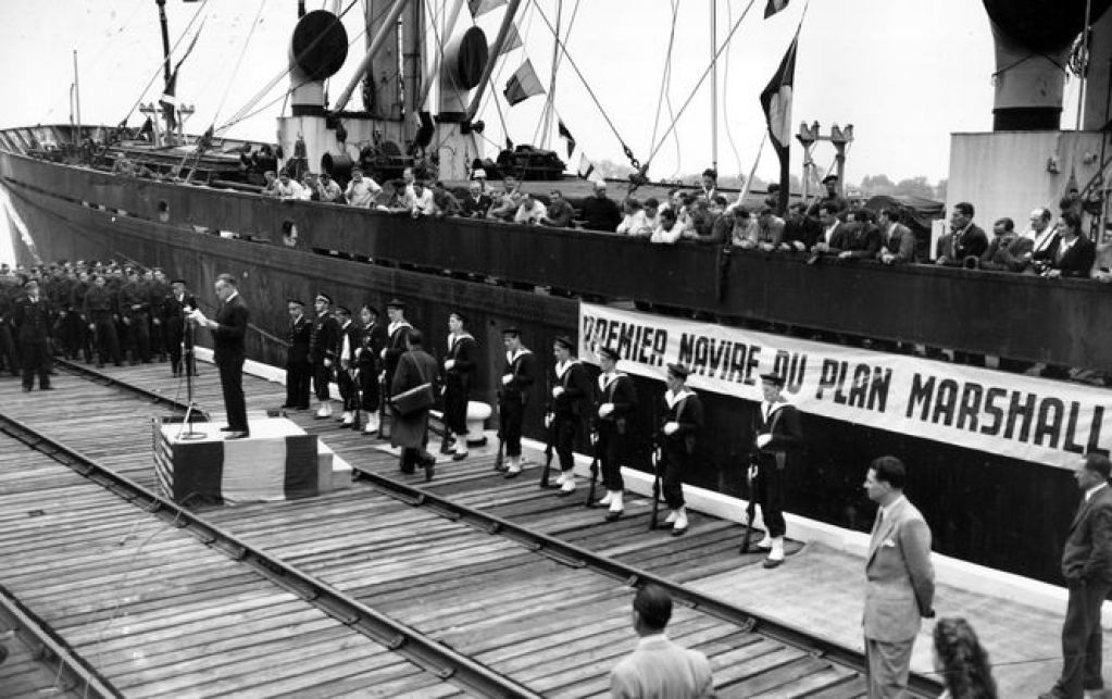 70 лет назад США запустили план Маршалла в разрушенной Второй мировой войной Европе
