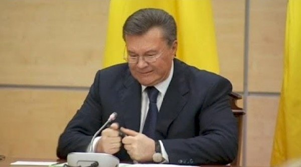 «Остановитесь!» - самые яркие выступления беглого Януковича. ВИДЕО