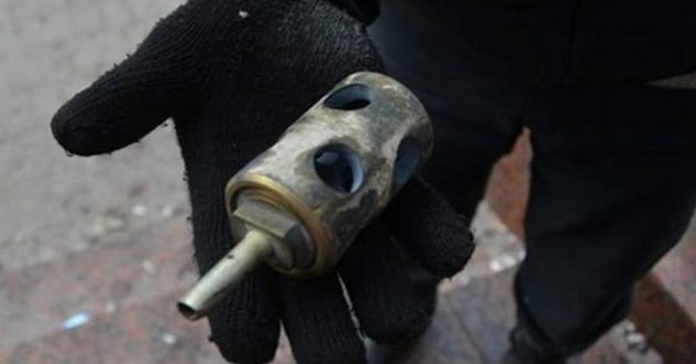 Семьи бывшего «Беркута» попытались «выкурить» из общежития гранатой