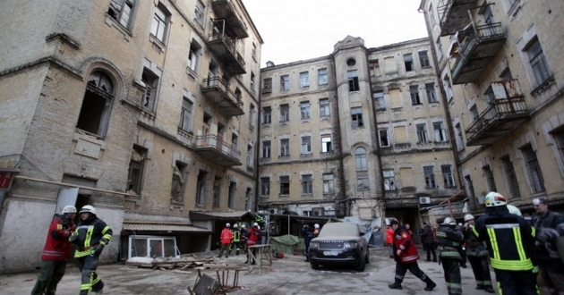 Обвал дома в Киеве: как разрушается столица. ИНФОГРАФИКА
