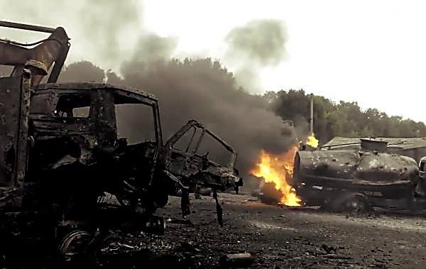 На Луганщине взорвалась машина с солдатами: трое погибших