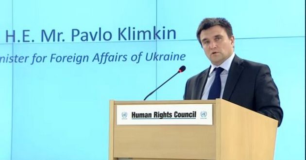 Климкин всему миру рассказал о российской агрессии в Украине