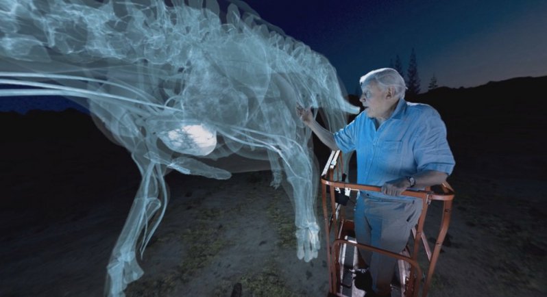 Канал BBC воссоздал в виртуальной реальности самого большого из известных динозавров. ВИДЕО