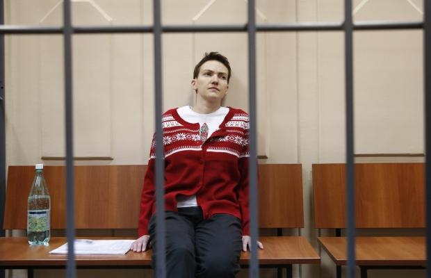 Савченко таки объявила сухую голодовку