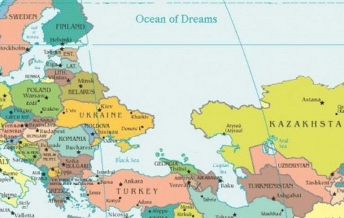 Антиватная карта мира покоряет интернет: вместо России океан Мечты