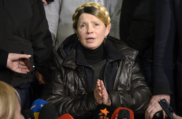 Тимошенко уже получает продуктовые наборы от сочувствующих украинцев