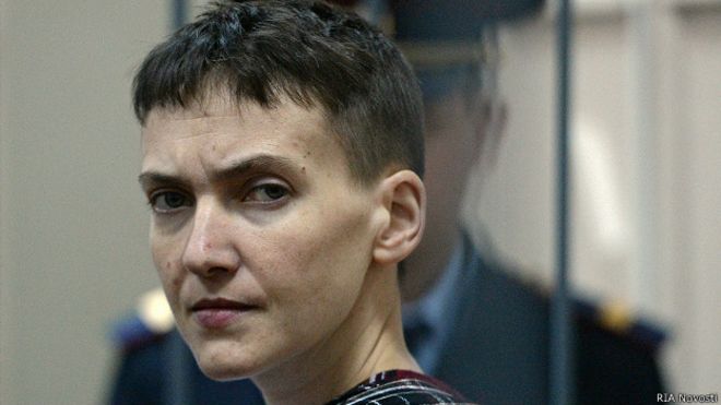 Кровь Савченко превратилась в смолу: велика вероятность образования тромба