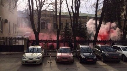 В Москве хотели напасть на посольство Украины. Не получилось. ФОТО, ВИДЕО